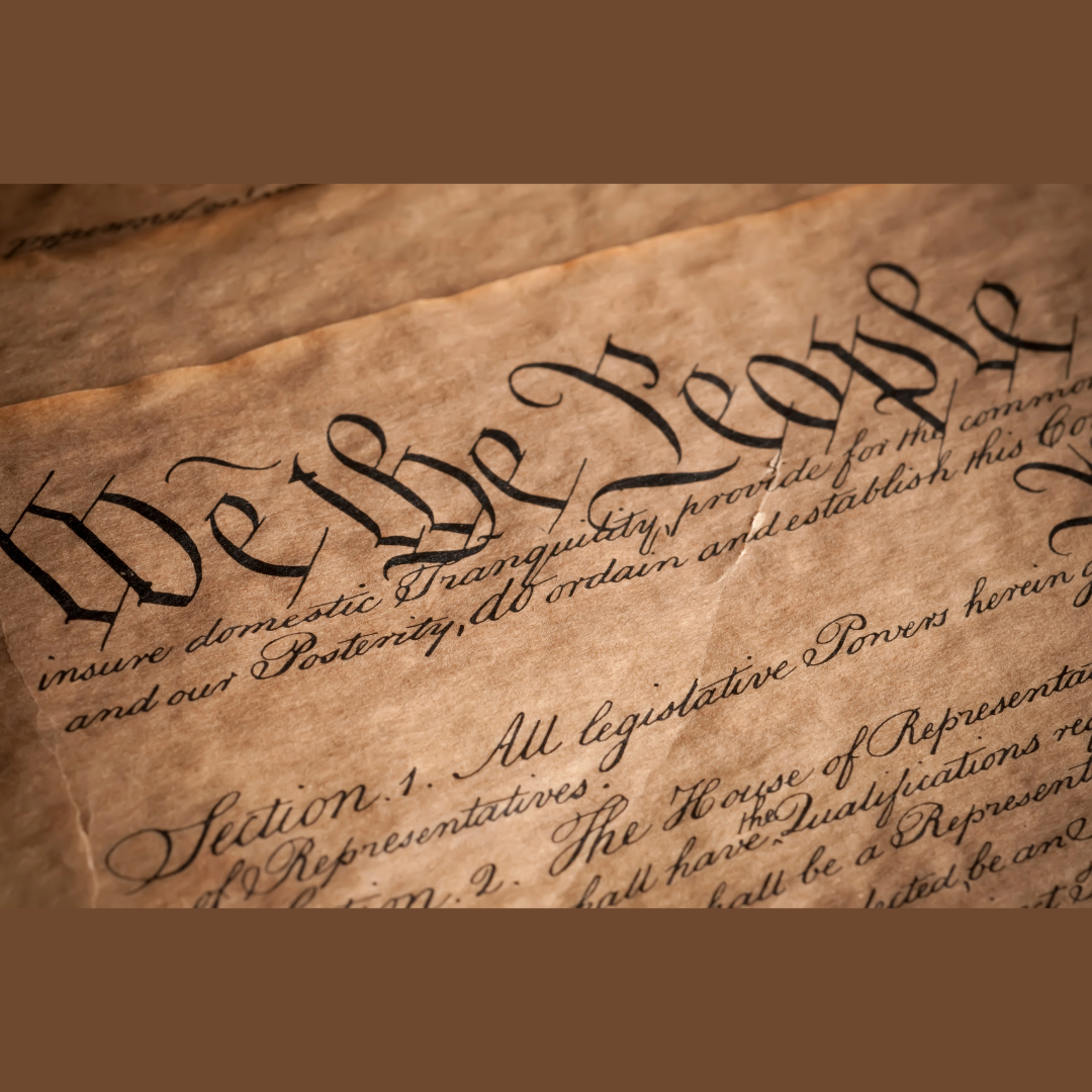Declaration of Independence Candle - Antique Paper Scent History Buff Gift