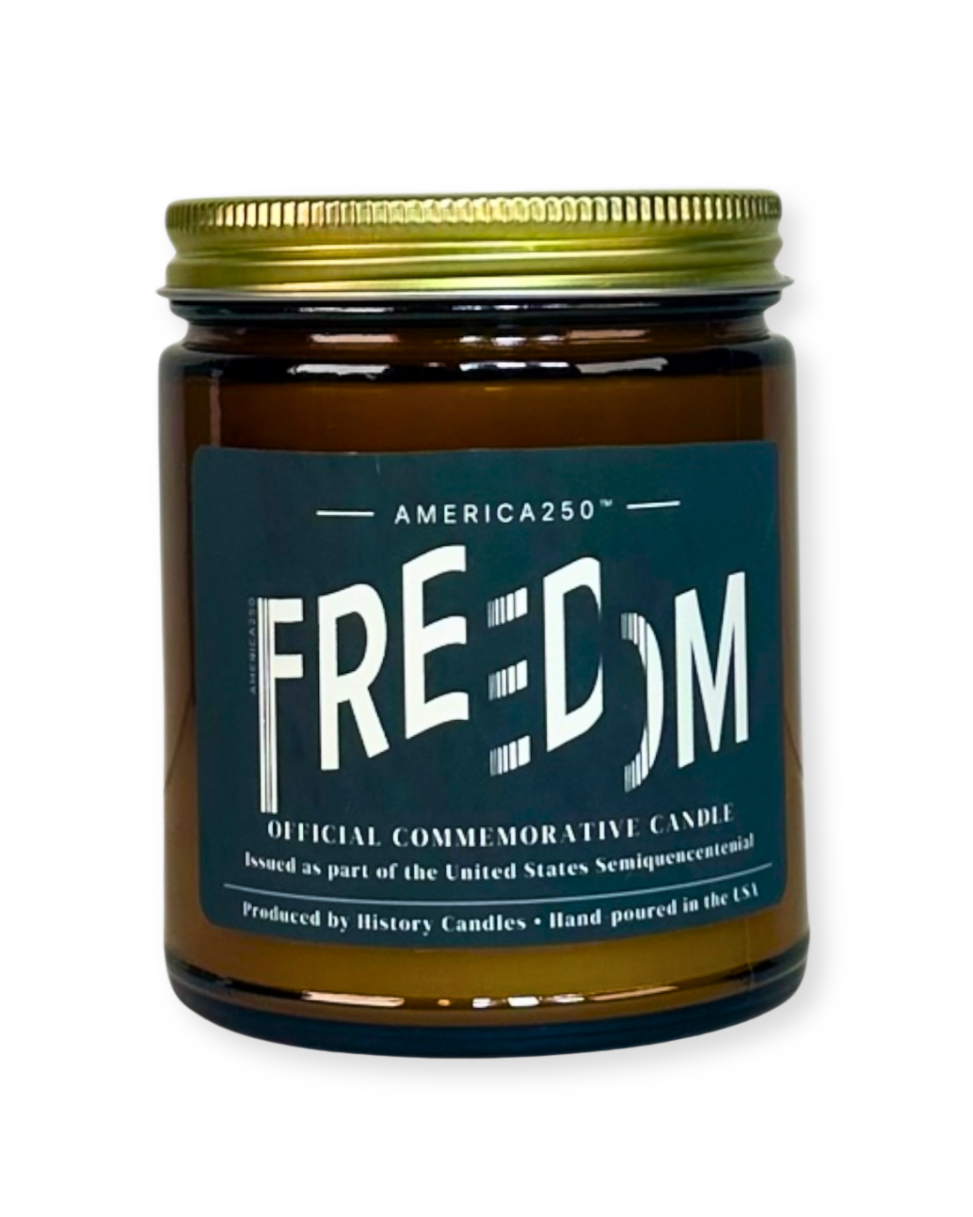 Freedom candle from the America250™ collection by History Candles