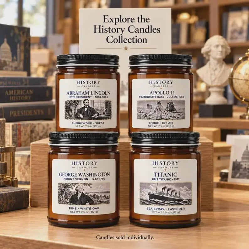 Explore the History Candles collection of historical candles.