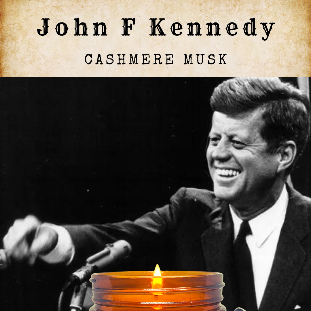 John F Kennedy Candle - History Lover Gift